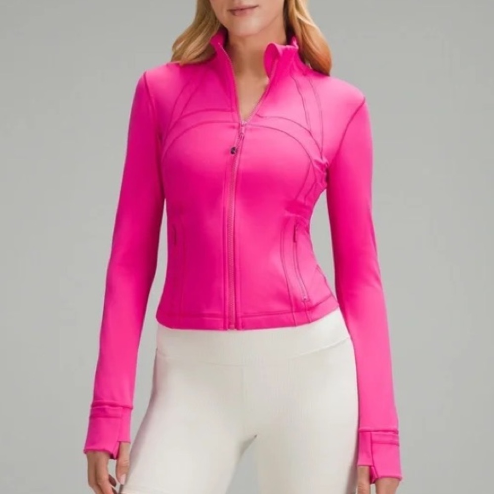 Lululemon - Sonic Pink Cropped Define Jacket • Size 2